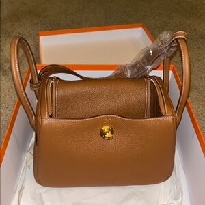 Hermes Lindy 26 Bag Gold H0723428CC37